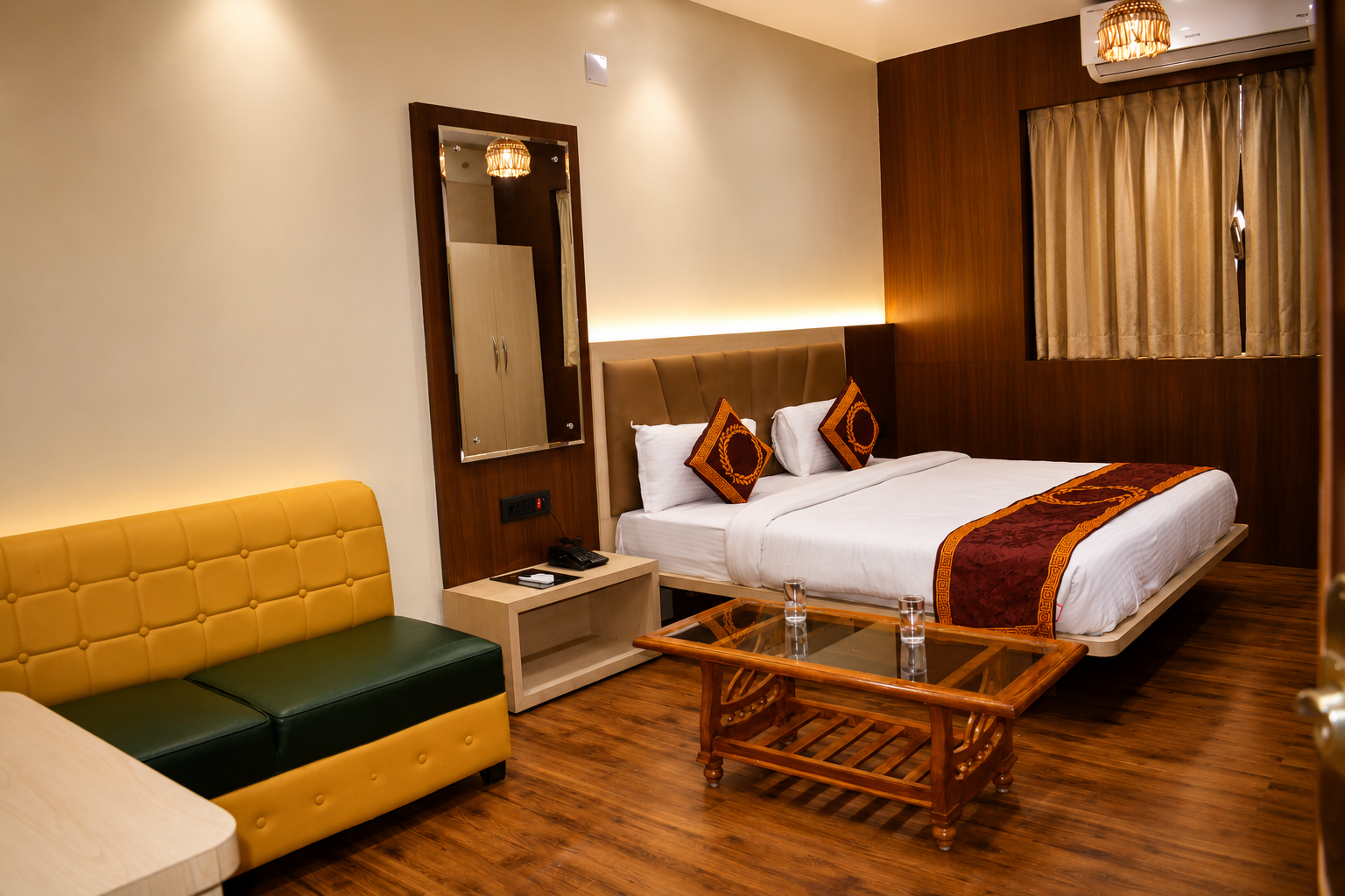 Guest spaces at Deo Signature Suites